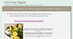 Desktop Screenshot of lisavergehiggins.com