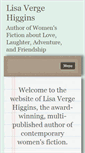 Mobile Screenshot of lisavergehiggins.com